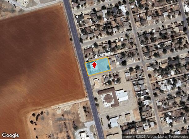  1016 N 17Th St, Lamesa, TX Parcel Map