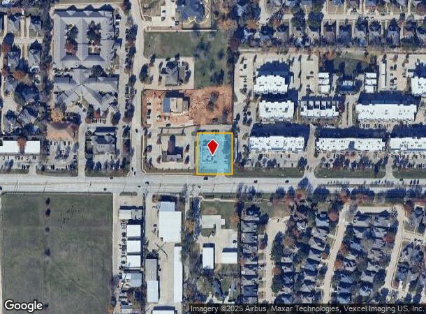  2710 Justin Rd, Lewisville, TX Parcel Map