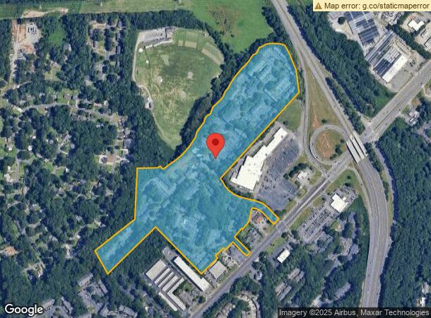  1805 Roswell Rd, Marietta, GA Parcel Map