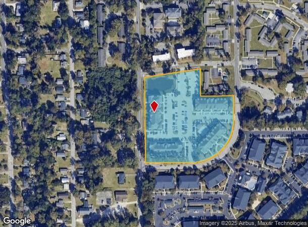  3435 Broad St, Wilmington, NC Parcel Map