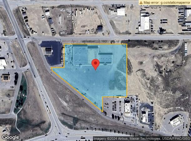  2201 Plaza St, Rawlins, WY Parcel Map