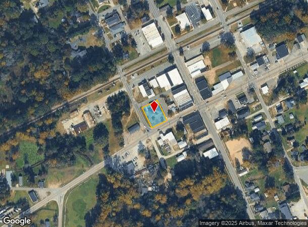 106 W Wellons St, Four Oaks, NC Parcel Map