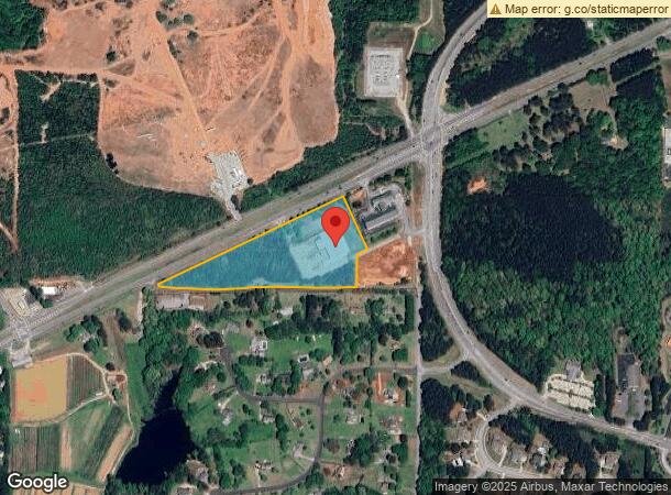  1430 Highway 54 W, Fayetteville, GA Parcel Map