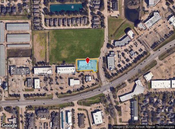 9631 Broadway St, Pearland, TX Parcel Map