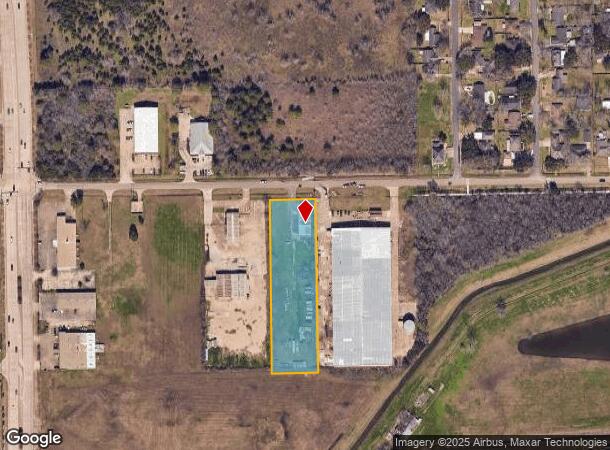 3802 Knapp Rd, Pearland, TX Parcel Map