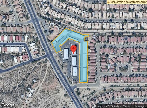  2720 N Silverbell Rd, Tucson, AZ Parcel Map