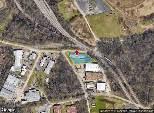 640 Lower Poplar St, Macon, GA Parcel Map
