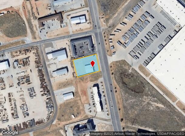 650 S John Ben Shepperd Pkwy, Odessa, TX Parcel Map