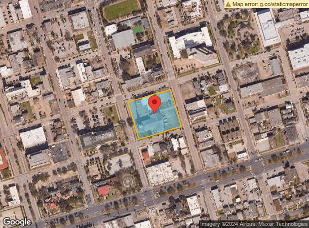  822 23Rd St, Galveston, TX Parcel Map