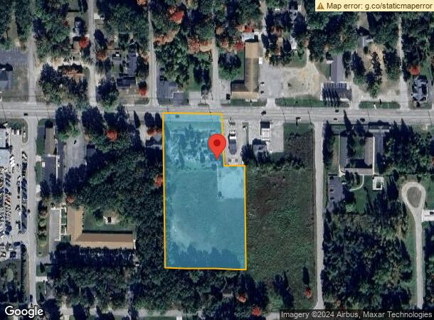  1391 W Houghton Lake Dr, Prudenville, MI Parcel Map