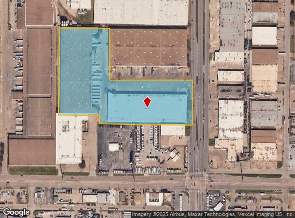  601 W Mockingbird Ln, Dallas, TX Parcel Map