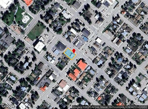 205 S Atlantic St, Dillon, MT Parcel Map