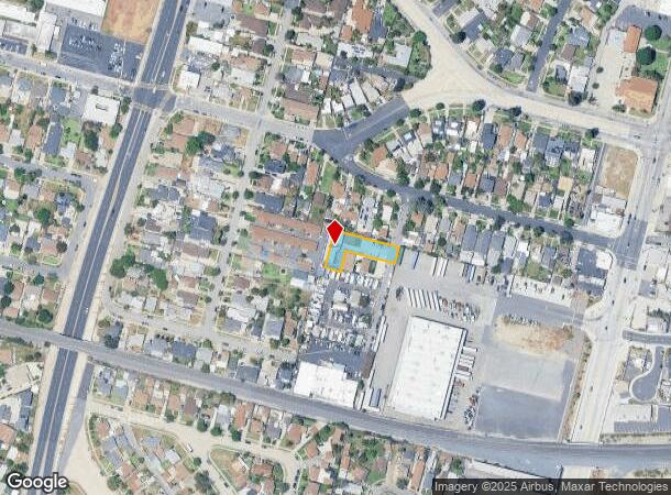  4717 Citrus Dr, Pico Rivera, CA Parcel Map