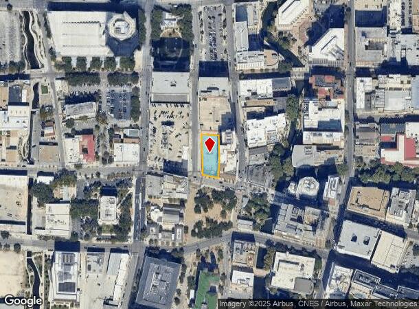  100 N Main Ave, San Antonio, TX Parcel Map