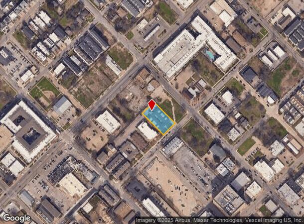  4211 San Jacinto St, Dallas, TX Parcel Map