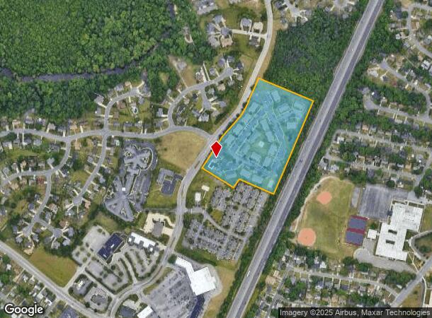 100 Clearfield Cir, Colonial Heights, VA Parcel Map