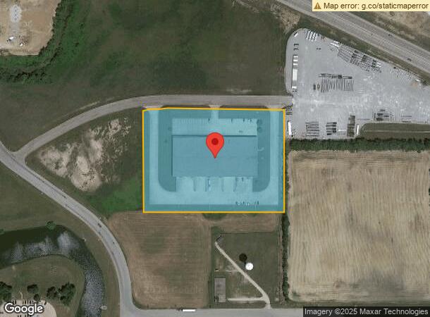  2401 N Executive Park Dr, Yorktown, IN Parcel Map