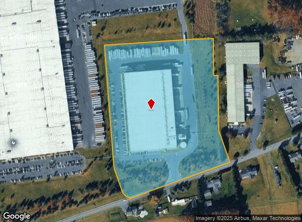 6895 Silver Crest Rd, Nazareth, PA Parcel Map