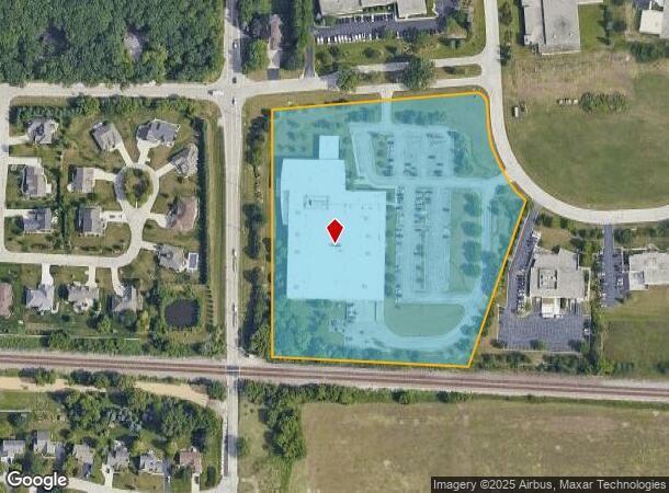 21905 Gateway Rd, Brookfield, WI Parcel Map