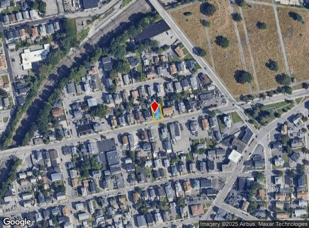  117 Mineral Spring Ave, Pawtucket, RI Parcel Map