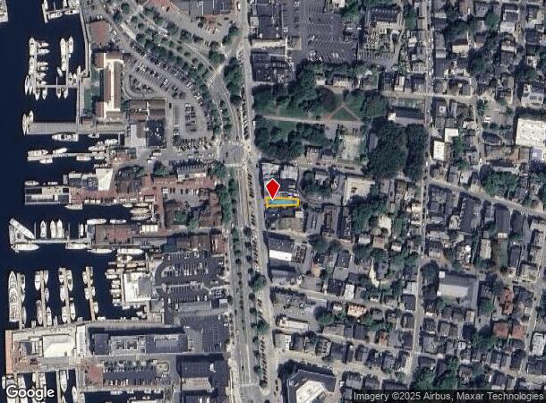 254 Thames St, Newport, RI Parcel Map