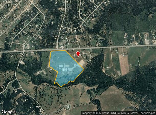  1495 W Sh 21 W, Cedar Creek, TX Parcel Map