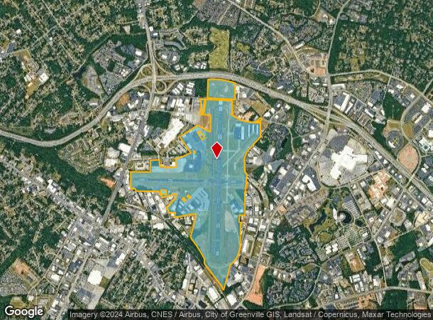  100 Tower Dr, Greenville, SC Parcel Map