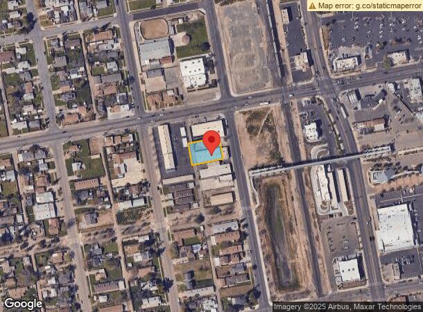  445 N I St, Tulare, CA Parcel Map