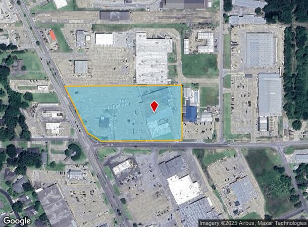  2106 N Parkerson Ave, Crowley, LA Parcel Map