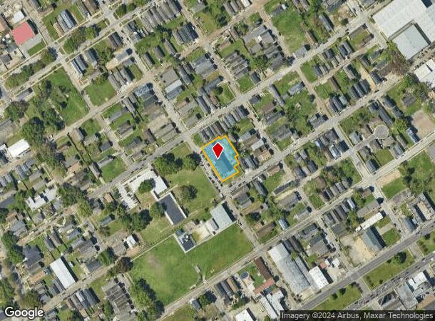  3223 3Rd St, New Orleans, LA Parcel Map