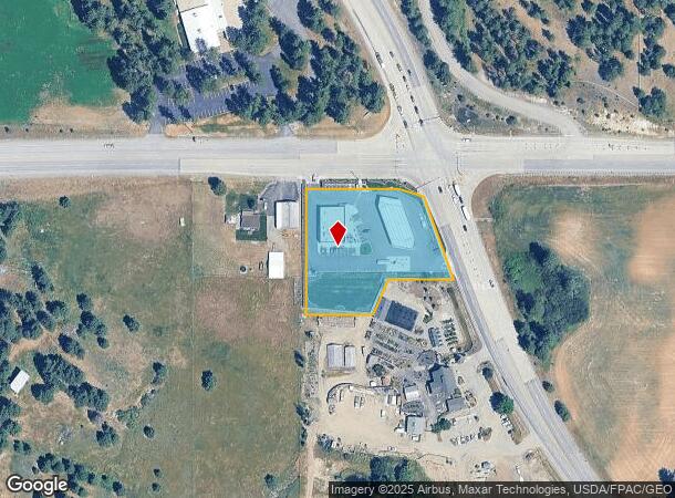 8926 E Bigelow Gulch Rd, Spokane, WA Parcel Map