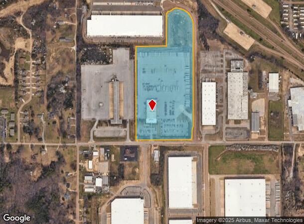  8120 W Sandidge Rd, Olive Branch, MS Parcel Map