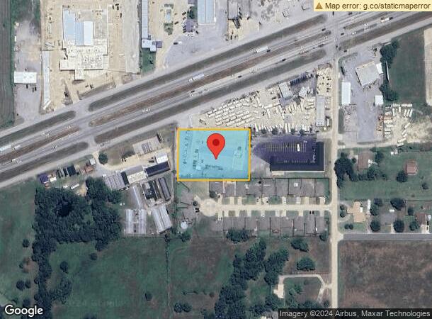  1216 S George Nigh Expy, Mcalester, OK Parcel Map