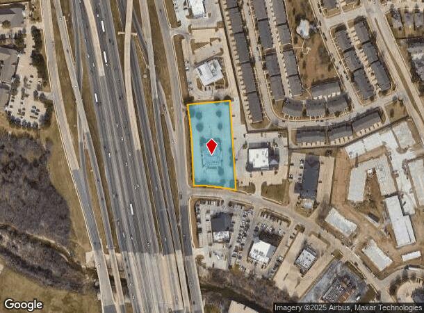 6770 Fossil Bluff Dr, Fort Worth, TX Parcel Map