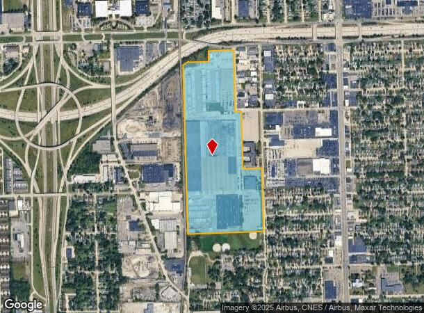 25999 Lawrence, Center Line, MI Parcel Map