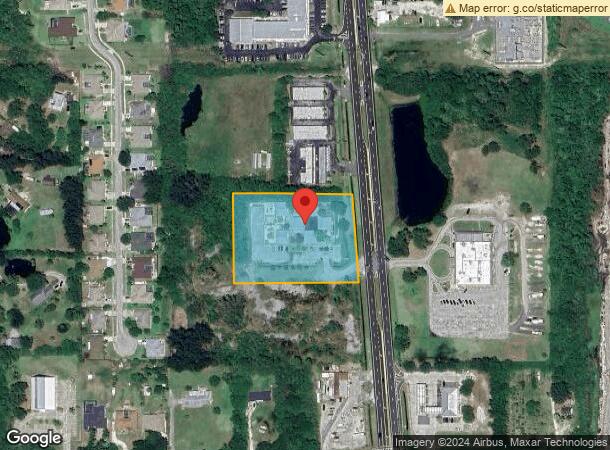  3149 N Courtenay Pky, Merritt Island, FL Parcel Map