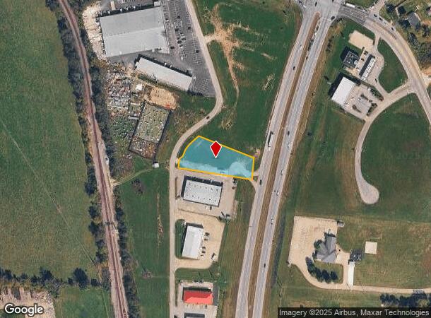  1075 Eagle Lake Dr, Lawrenceburg, KY Parcel Map