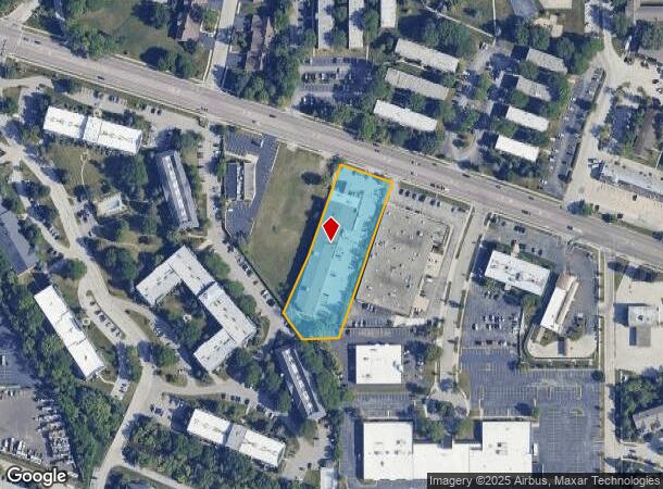 2801 Algonquin Rd, Rolling Meadows, IL Parcel Map