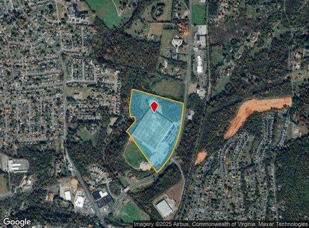  5022 Hollins Rd, Roanoke, VA Parcel Map