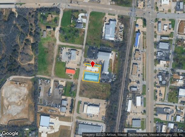  6100 Huddleston St, Haltom City, TX Parcel Map