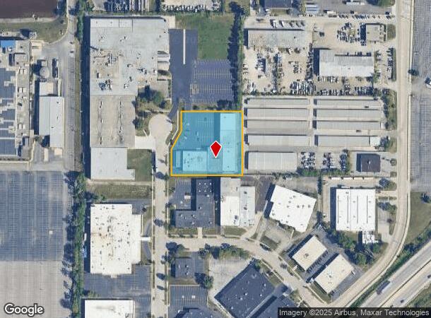 980 Carnegie St, Rolling Meadows, IL Parcel Map