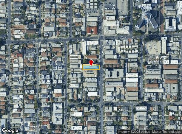  1237 N Edgemont St, Los Angeles, CA Parcel Map