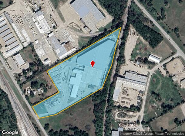 2708 Ne Main St, Ennis, TX Parcel Map