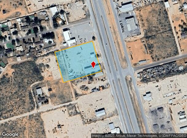 1260 N Main St, Andrews, TX Parcel Map