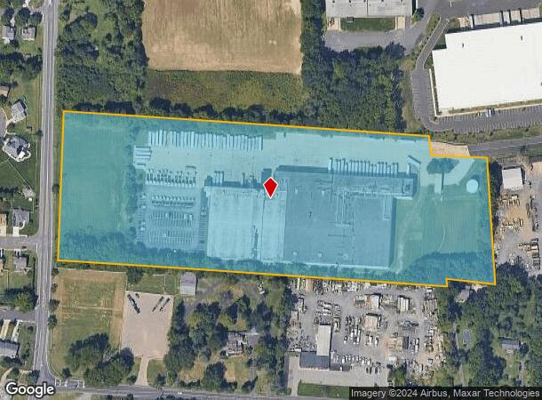  600 Commerce Dr, Burlington, NJ Parcel Map