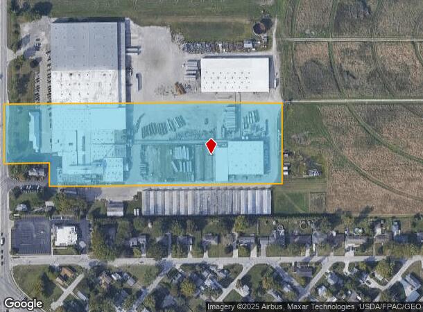  411 Lemoyne Rd, Northwood, OH Parcel Map