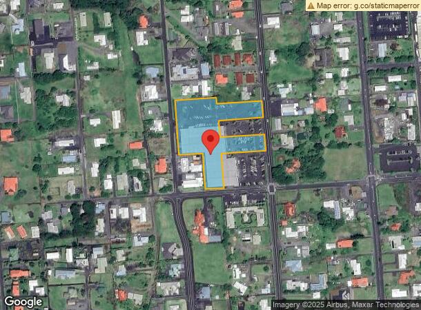  1990 Kinoole St, Hilo, HI Parcel Map