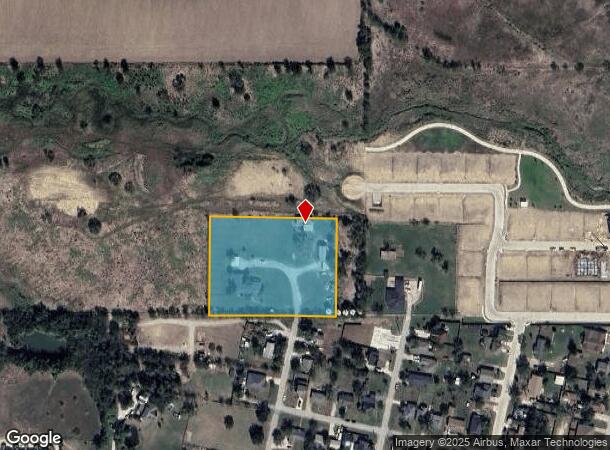  502 N Illinois St, Celina, TX Parcel Map