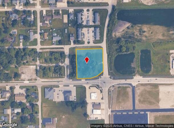 2650 E Division St, Diamond, IL Parcel Map