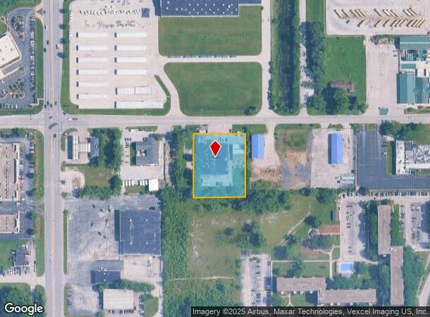 700 W Holbrook Rd, Glenwood, IL Parcel Map